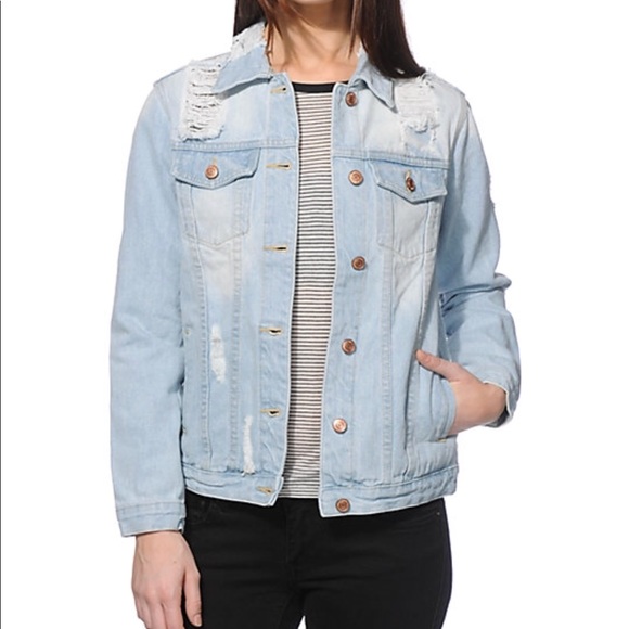 thread and supply jean jacket